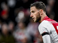 AFC Ajax Amsterdam midfielder Branco van den Boomen plays during the match between Ajax and Maccabi Tel Aviv at the Johan Cruijff ArenA for...