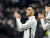 Maccabi Tel Aviv forward Eran Zahavi plays during the match between Ajax and Maccabi Tel Aviv at the Johan Cruijff ArenA for the UEFA Europa...