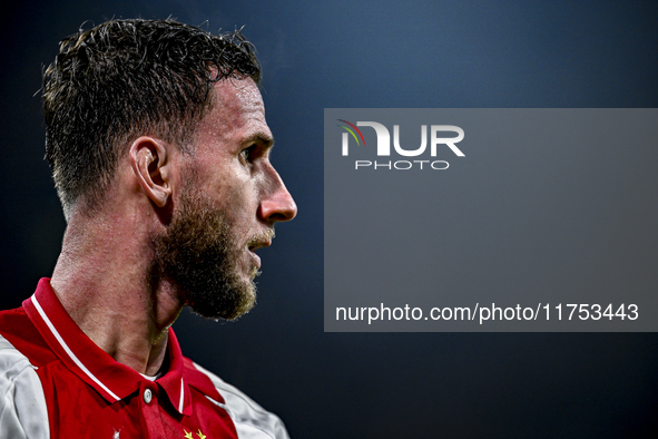 AFC Ajax Amsterdam midfielder Branco van den Boomen plays during the match between Ajax and Maccabi Tel Aviv at the Johan Cruijff ArenA for...