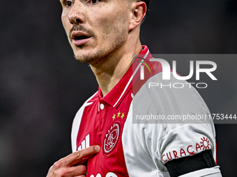 AFC Ajax Amsterdam forward Steven Berghuis plays during the match between Ajax and Maccabi Tel Aviv at the Johan Cruijff ArenA for the UEFA...