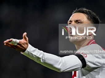 AFC Ajax Amsterdam forward Steven Berghuis plays during the match between Ajax and Maccabi Tel Aviv at the Johan Cruijff ArenA for the UEFA...