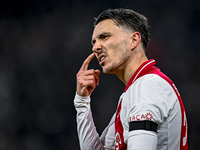 AFC Ajax Amsterdam forward Steven Berghuis plays during the match between Ajax and Maccabi Tel Aviv at the Johan Cruijff ArenA for the UEFA...