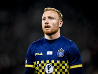 Maccabi Tel Aviv midfielder Ido Shahar plays during the match between Ajax and Maccabi Tel Aviv at the Johan Cruijff ArenA for the UEFA Euro...