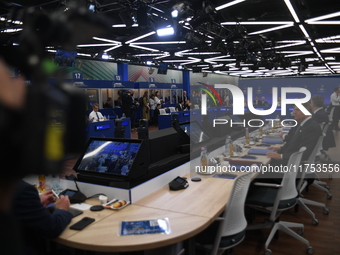 The plenary session of the meeting of Heads of State or Government of the European Union takes place in Budapest, Hungary, on November 8, as...