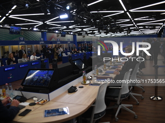 The plenary session of the meeting of Heads of State or Government of the European Union takes place in Budapest, Hungary, on November 8, as...