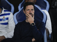 Vitor Bruno, head coach of FC Porto, looks on during the UEFA Europa League 2024/25 League Phase MD4 match between S.S. Lazio and FC Porto a...