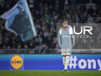 Valentin Castellanos of S.S. Lazio looks on during the UEFA Europa League 2024/25 League Phase MD4 match between S.S. Lazio and FC Porto at...