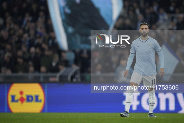 Valentin Castellanos of S.S. Lazio looks on during the UEFA Europa League 2024/25 League Phase MD4 match between S.S. Lazio and FC Porto at...