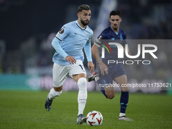 Valentin Castellanos of S.S. Lazio is in action during the UEFA Europa League 2024/25 League Phase MD4 match between S.S. Lazio and FC Porto...