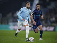 Valentin Castellanos of S.S. Lazio is in action during the UEFA Europa League 2024/25 League Phase MD4 match between S.S. Lazio and FC Porto...