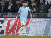 Mattia Zaccagni of S.S. Lazio is in action during the UEFA Europa League 2024/25 League Phase MD4 match between S.S. Lazio and FC Porto at S...