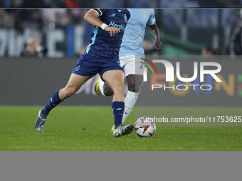 Francisco Moura of FC Porto is in action during the UEFA Europa League 2024/25 League Phase MD4 match between S.S. Lazio and FC Porto at Sta...