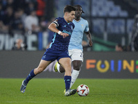 Francisco Moura of FC Porto is in action during the UEFA Europa League 2024/25 League Phase MD4 match between S.S. Lazio and FC Porto at Sta...