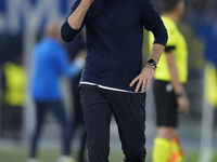 Vitor Bruno, head coach of FC Porto, reacts during the UEFA Europa League 2024/25 League Phase MD4 match between S.S. Lazio and FC Porto at...