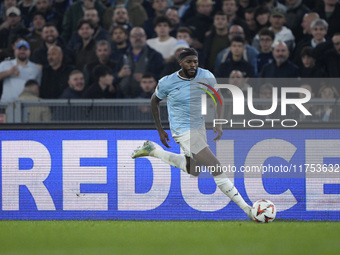 Nuno Albertino Varela Tavares of S.S. Lazio is in action during the UEFA Europa League 2024/25 League Phase MD4 match between S.S. Lazio and...