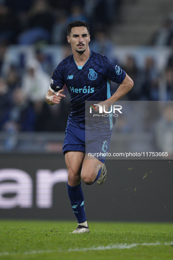 Eustaquio of FC Porto celebrates after scoring a goal during the UEFA Europa League 2024/25 League Phase MD4 match between S.S. Lazio and FC...