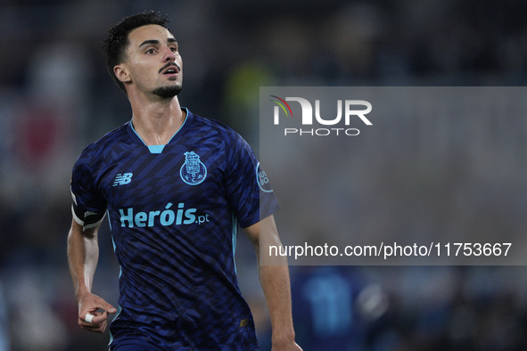 Eustaquio of FC Porto celebrates after scoring a goal during the UEFA Europa League 2024/25 League Phase MD4 match between S.S. Lazio and FC...