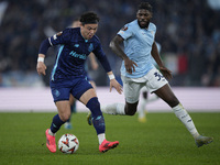 Pepe of FC Porto competes for the ball with Nuno Albertino Varela Tavares of S.S. Lazio during the UEFA Europa League 2024/25 League Phase M...