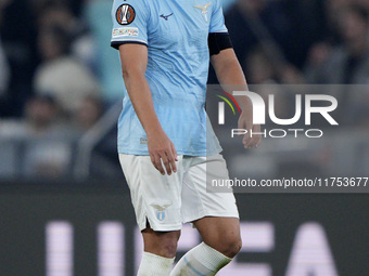 Pedro of S.S. Lazio celebrates the victory of the UEFA Europa League 2024/25 League Phase MD4 match between S.S. Lazio and FC Porto at Stadi...