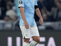 Pedro of S.S. Lazio celebrates the victory of the UEFA Europa League 2024/25 League Phase MD4 match between S.S. Lazio and FC Porto at Stadi...