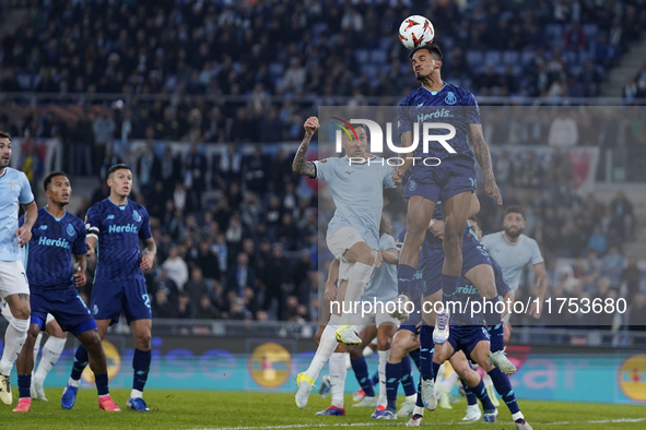 Fabio Vieira of FC Porto is in action during the UEFA Europa League 2024/25 League Phase MD4 match between S.S. Lazio and FC Porto at Stadio...