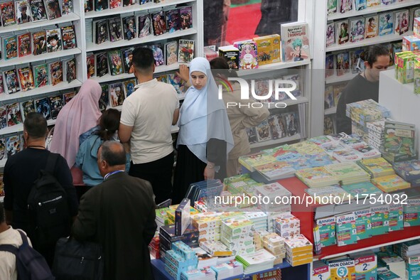 The 27th edition of the Algiers International Book Fair takes place in Algiers, Algeria, on November 8, 2024, under the slogan ''We read to...