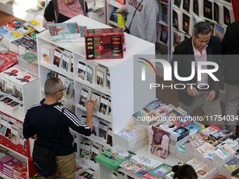 The 27th edition of the Algiers International Book Fair takes place in Algiers, Algeria, on November 8, 2024, under the slogan ''We read to...