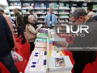 The 27th edition of the Algiers International Book Fair takes place in Algiers, Algeria, on November 8, 2024, under the slogan ''We read to...