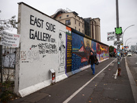 East Side Gallery a day ahead of the 35th anniversary of the fall of the Berlin Wall. Berlin, Germany on 8 November, 2024. (