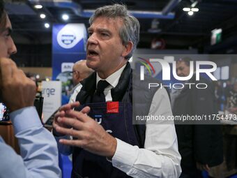 France's former Socialist Party economy minister Arnaud Montebourg participates in the 12th edition of the ''Made In France'' fair in Paris,...