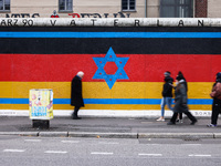 East Side Gallery a day ahead of the 35th anniversary of the fall of the Berlin Wall. Berlin, Germany on November 8th, 2024. (