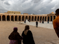 UNESCO listed Great Mosque in an Old Town of Kairouan in central Tunisia on October 31, 2024. (