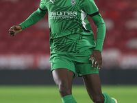 Dillon Berko of Borussia Monchengladbach participates in the Premier League International Cup match between Middlesbrough Under 21s and Boru...