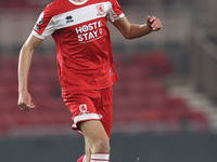 Finlay Cartwright of Middlesbrough participates in the Premier League International Cup match between Middlesbrough Under 21s and Borussia M...