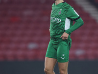 Yannik Dasbach of Borussia Monchengladbach participates in the Premier League International Cup match between Middlesbrough Under 21s and Bo...