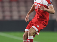 George McCormick of Middlesbrough participates in the Premier League International Cup match between Middlesbrough Under 21s and Borussia Mo...