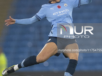 Jill Roord #10 of Manchester City W.F.C. participates in the Barclays FA Women's Super League match between Manchester City and Tottenham Ho...