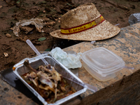 Volunteers deliver food in Benetusser, Spain, on november 08, 2024, due to the flood (