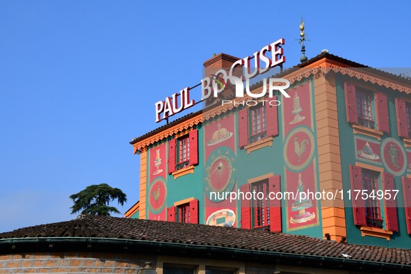 Paul Bocuse Abbey and Restaurant is in Collonges-au-Mont-d'Or, France, on November 8, 2024. 