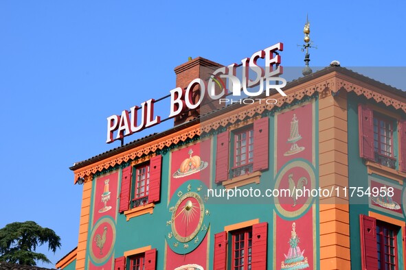 Paul Bocuse Abbey and Restaurant is in Collonges-au-Mont-d'Or, France, on November 8, 2024. 