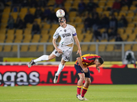 Ardian Ismajli of Empoli FC is in action during the Serie A match between US Lecce and Empoli in Lecce, Italy, on November 8, 2024. (