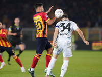 Santiago Pierotti of US Lecce is in action during the Serie A match between US Lecce and Empoli in Lecce, Italy, on November 8, 2024. (