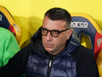 Roberto D'Aversa is the head coach of Empoli FC during the Serie A match between US Lecce and Empoli in Lecce, Italy, on November 8, 2024. (