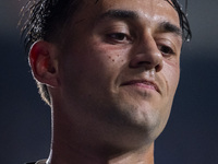 Pedro Diaz of Rayo Vallecano is seen during the La Liga EA Sports 2024/25 football match between Rayo Vallecano and UD Las Palmas at Estadio...