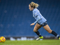 Lauren Hemp #11 of Manchester City W.F.C. is in action during the Barclays FA Women's Super League match between Manchester City and Tottenh...