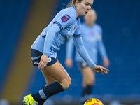 Lauren Hemp #11 of Manchester City W.F.C. is in action during the Barclays FA Women's Super League match between Manchester City and Tottenh...