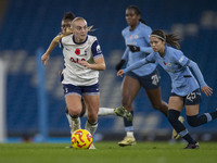 During the Barclays FA Women's Super League match between Manchester City and Tottenham Hotspur at the Etihad Stadium in Manchester, England...