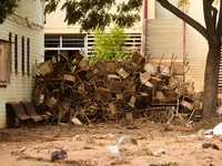 Devastating scenes occur during the Massanassa flood in Massanassa, Spain, on november 08,2024. (