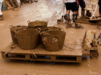 Devastating scenes occur during the Massanassa flood in Massanassa, Spain, on november 08,2024. (