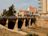 Devastating scenes occur during the Massanassa flood in Massanassa, Spain, on november 08,2024. (